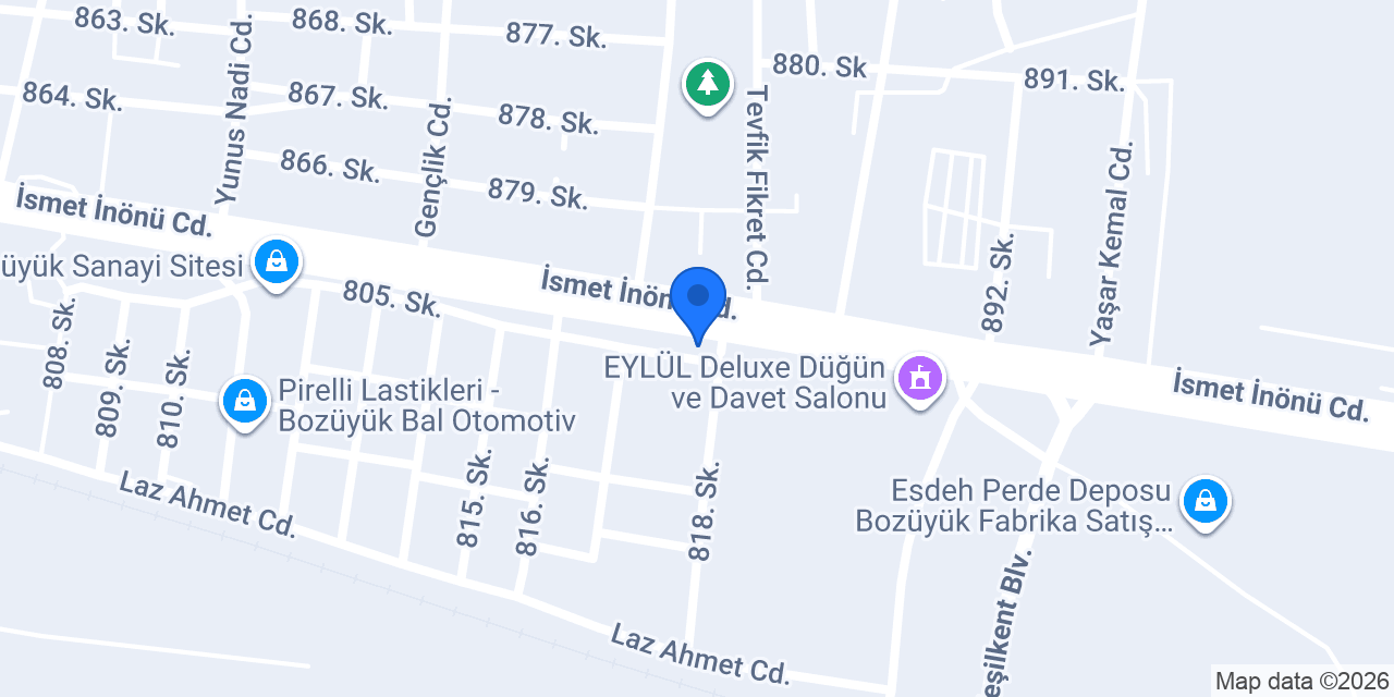 DUHÂ Mobilya konumu