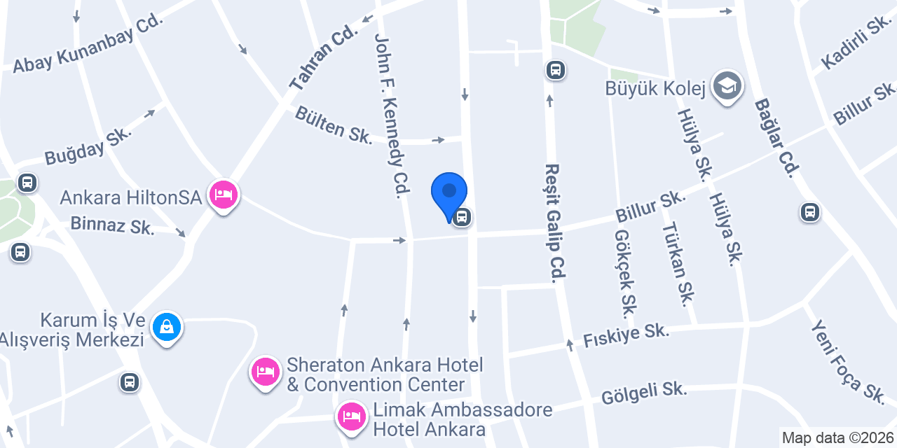 Çiçekçi Ankara konumu