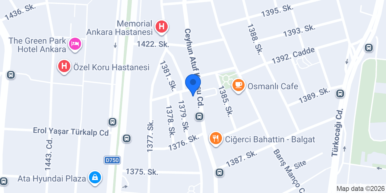 Ciğerci Bulut Ankara konumu