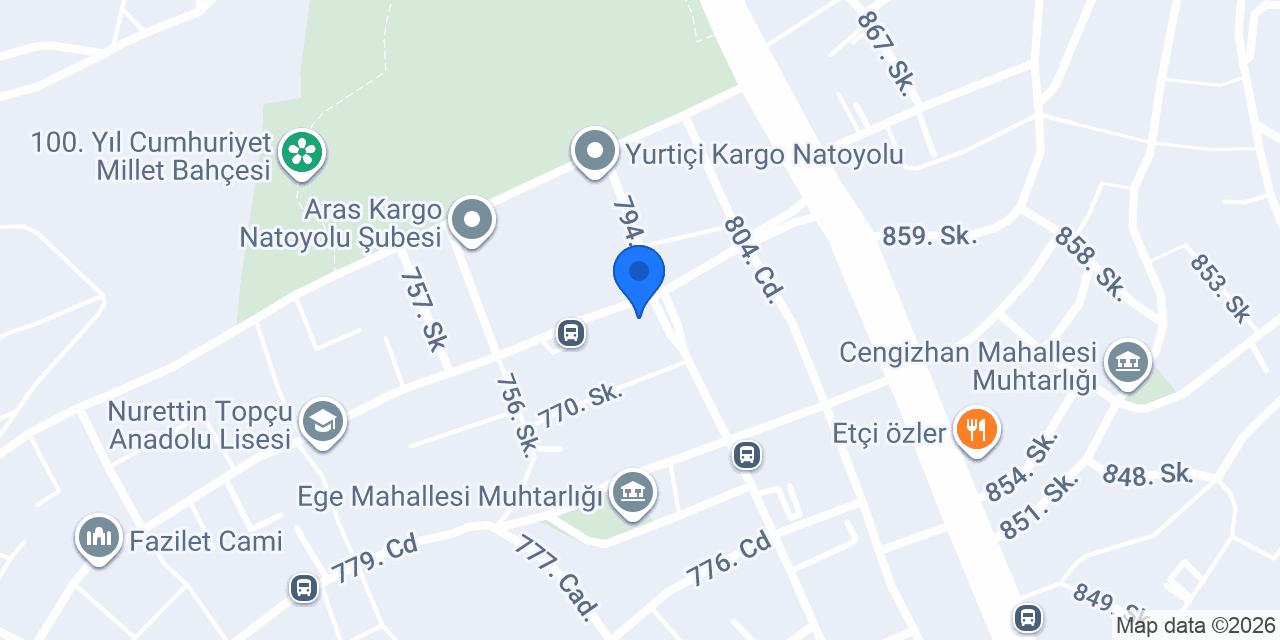 Mamak Ege 2 Aile Sağlığı Merkezi konumu