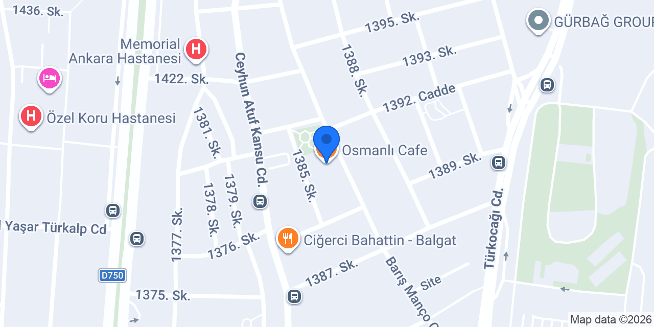 Osmanlı Cafe konumu