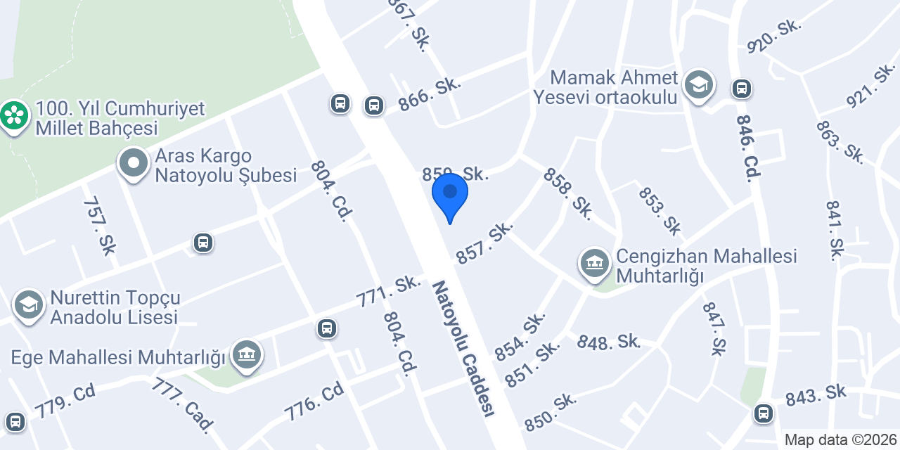 Sütlüce Kadayıf Ankara Mamak konumu