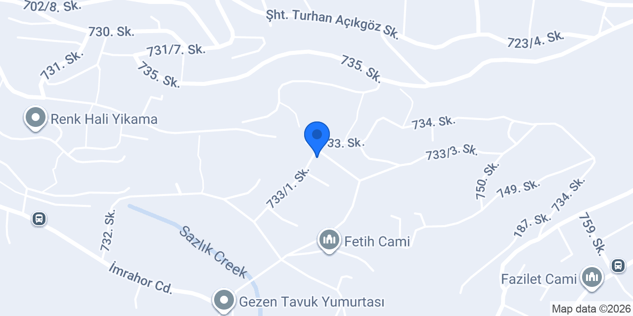 Duygusal (Sofort) Halı Yıkama konumu