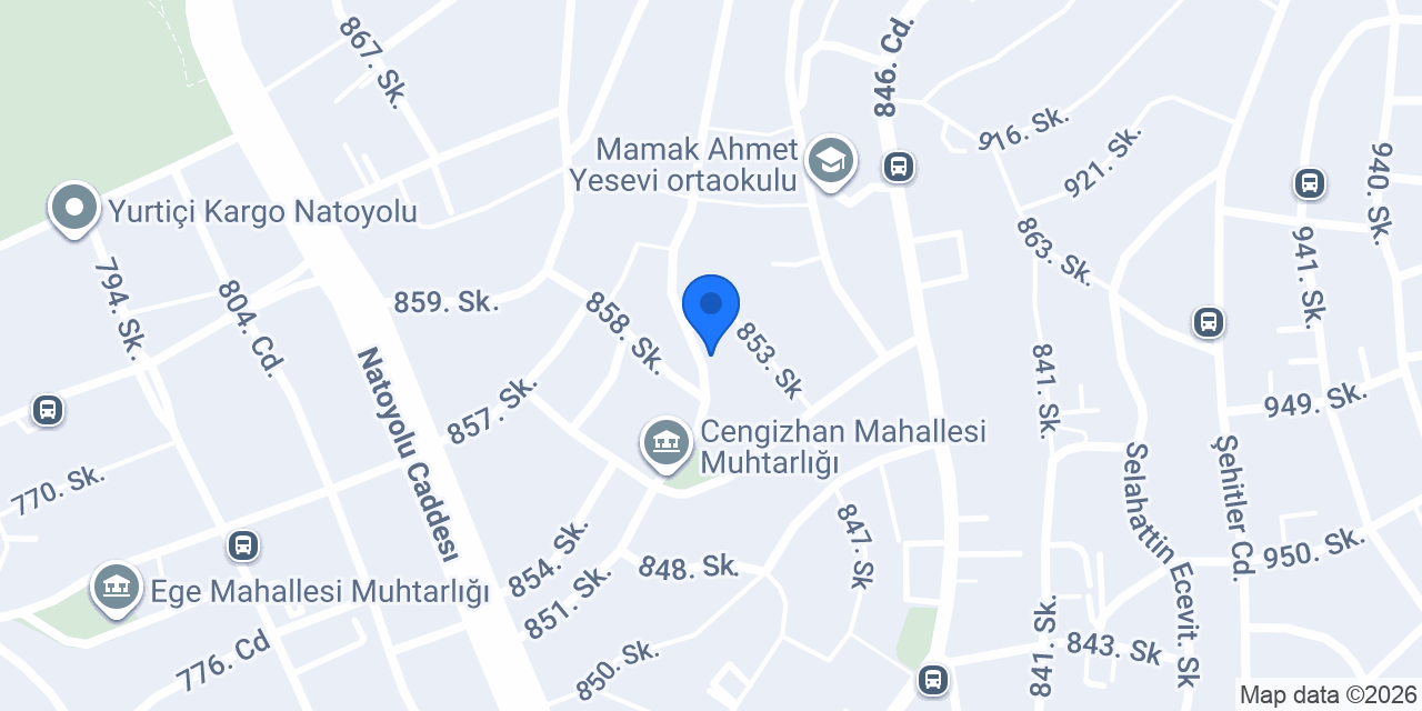 Gül Market konumu