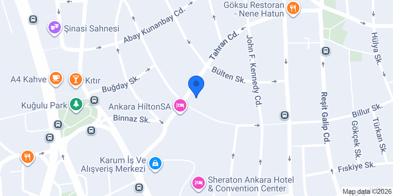 Başgül Avukatlık Bürosu konumu