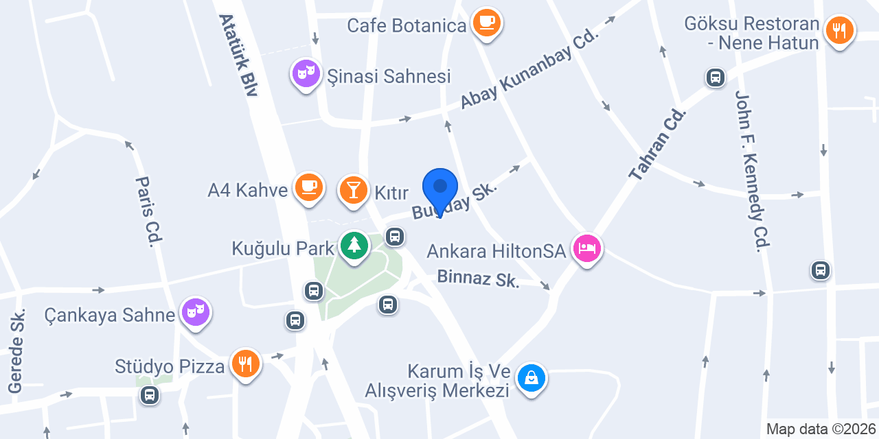 Doç.Dr. Bayazıt Bağcı Diş Hekimi konumu