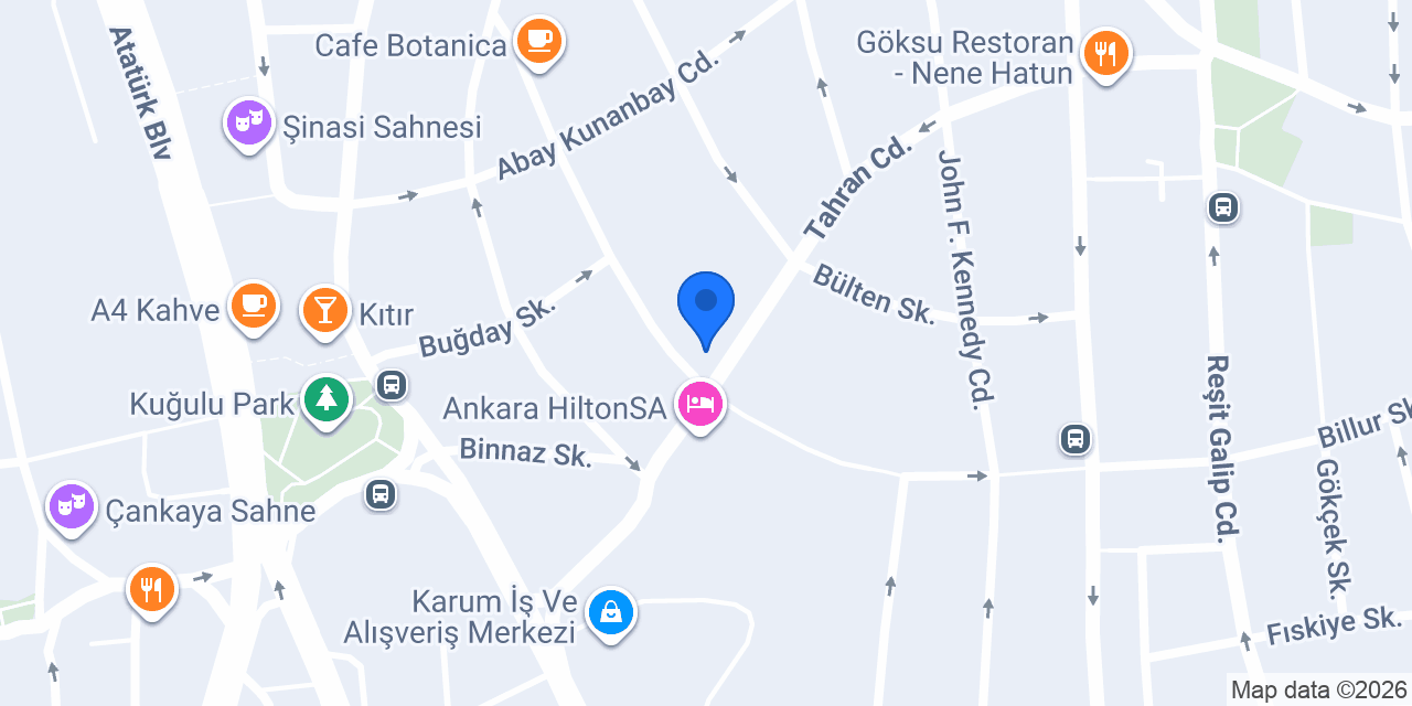 Healtone Veteriner Kliniği konumu