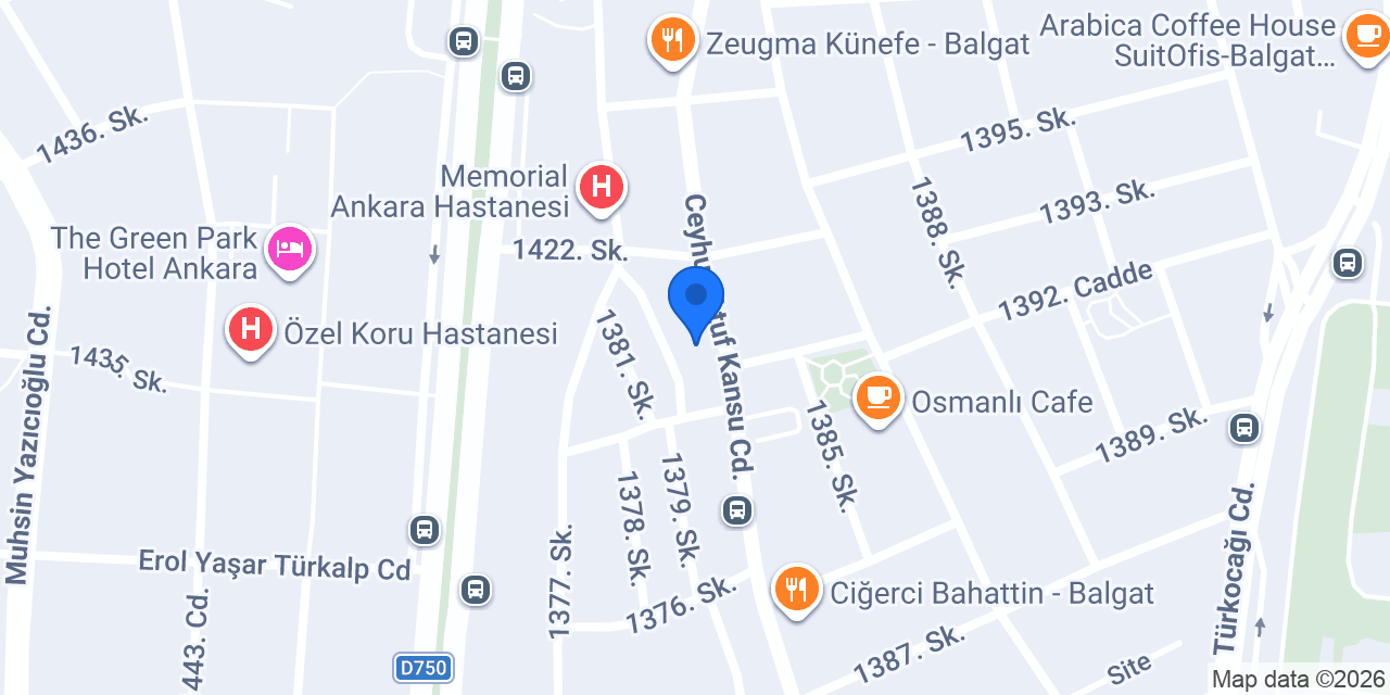 Maya’m Lounge konumu