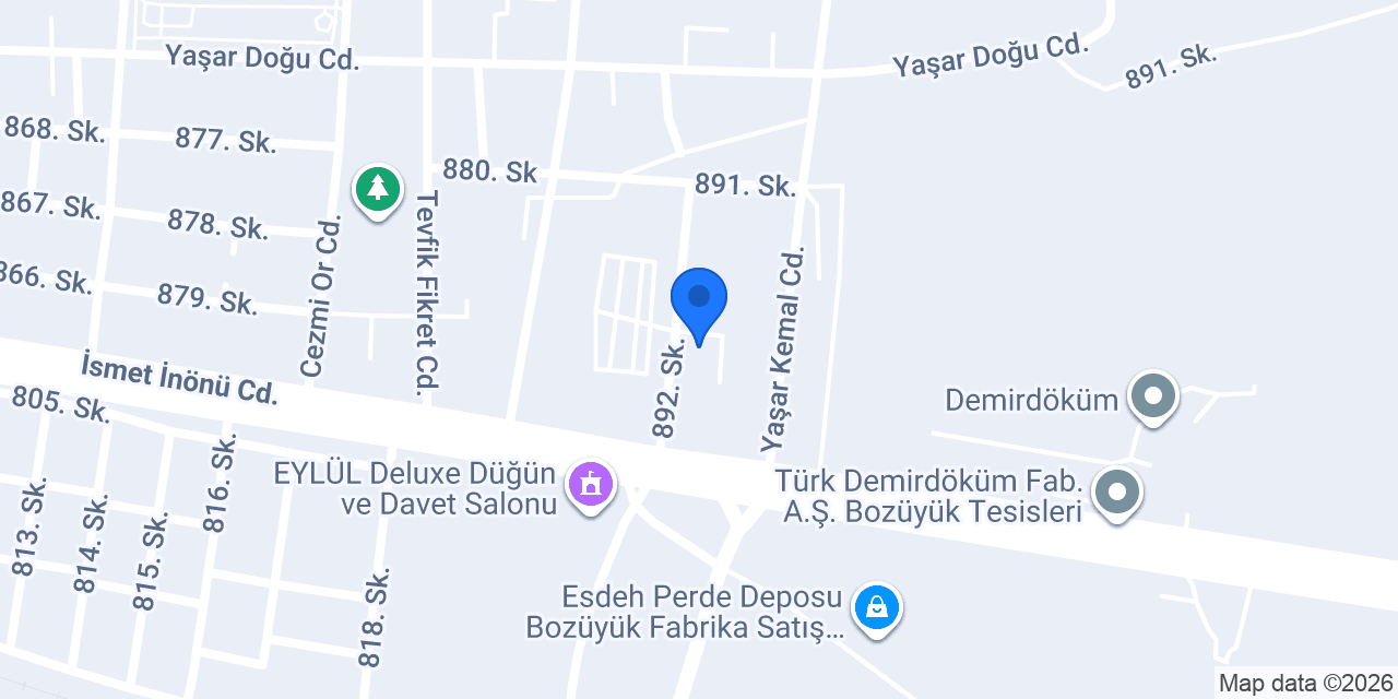 Bozüyük Eczanesi konumu