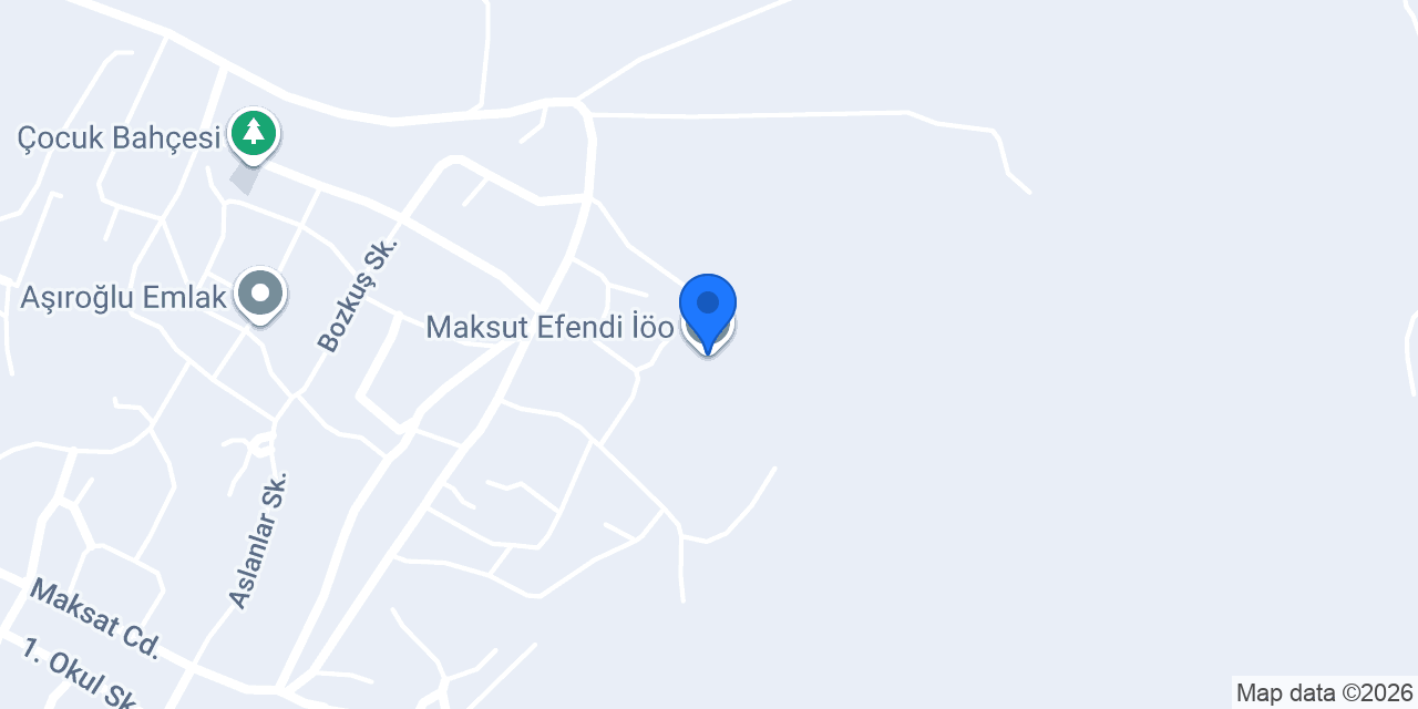 Maksut Efendi İöo konumu