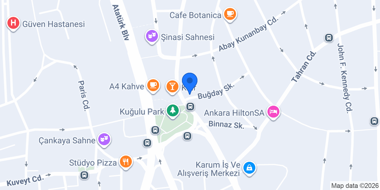 Terzi Fatih Tunalı konumu