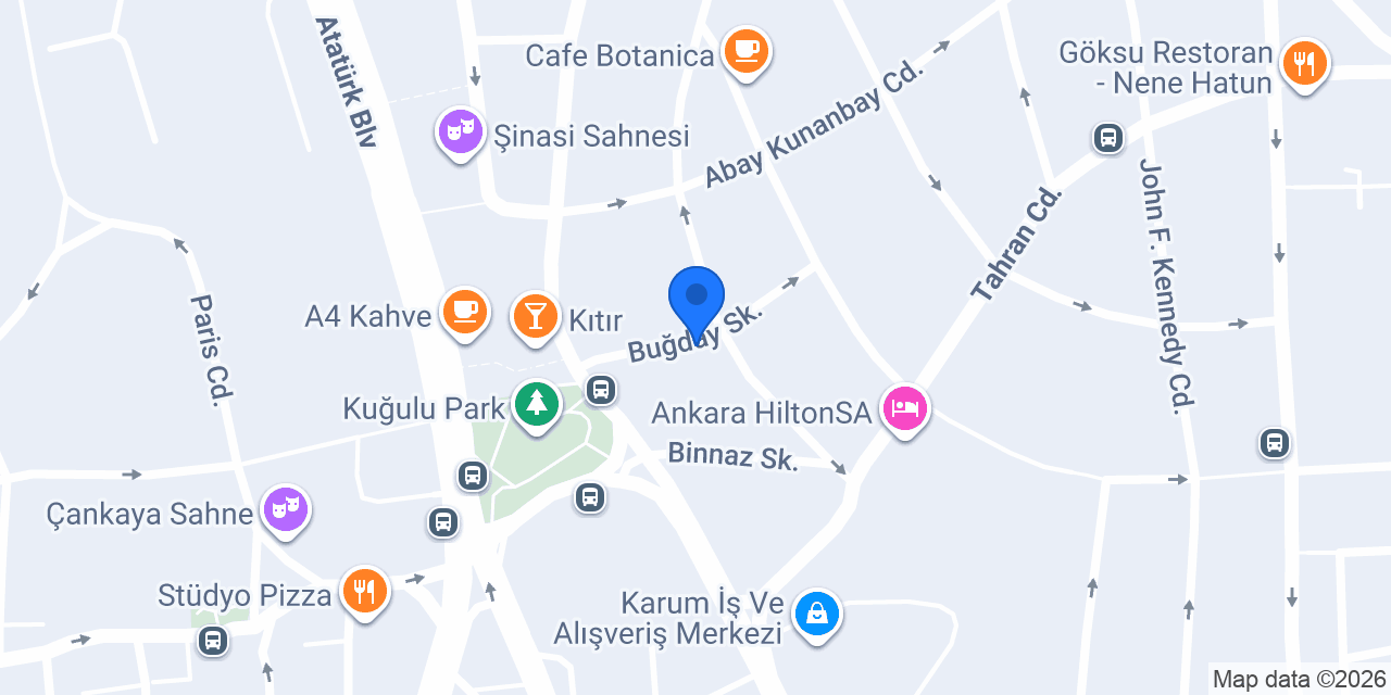 Ekşi Maya Tunalı konumu
