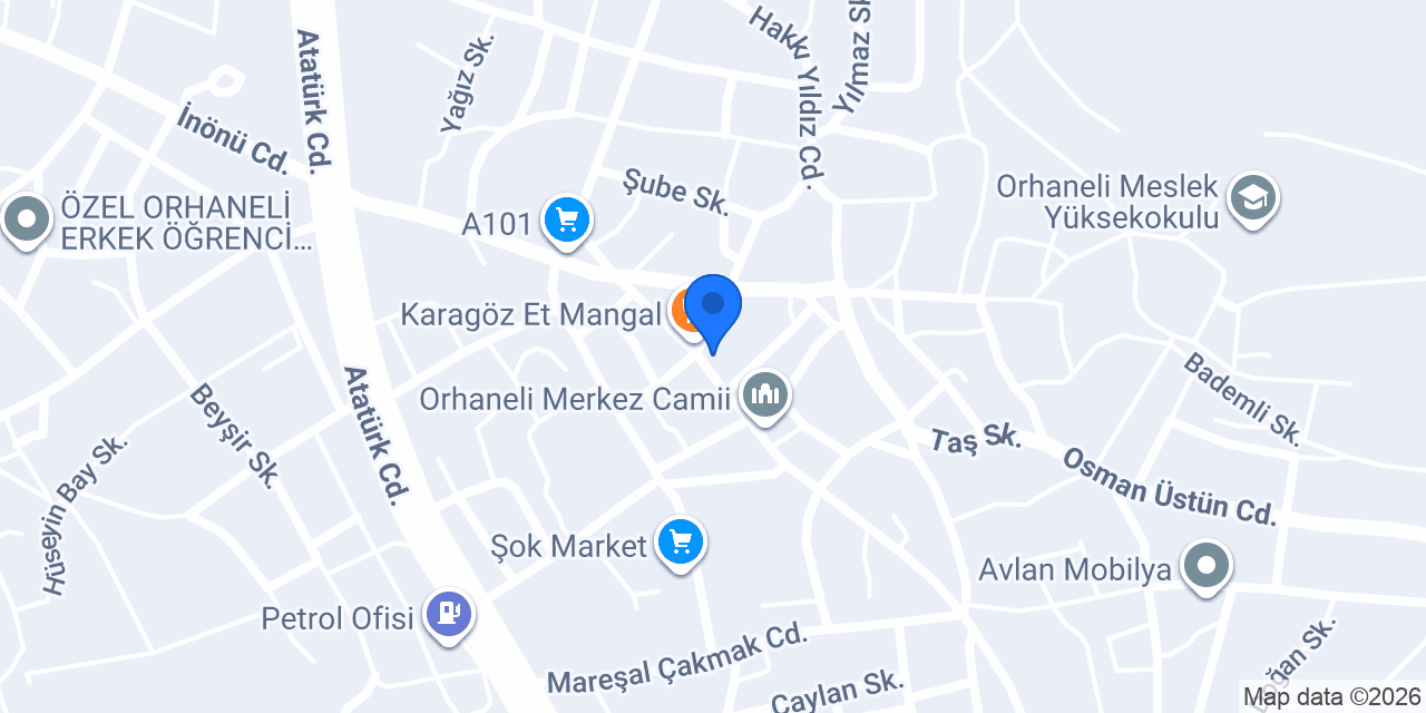 Diş Hekimi Dt. Eda Nur ARI konumu