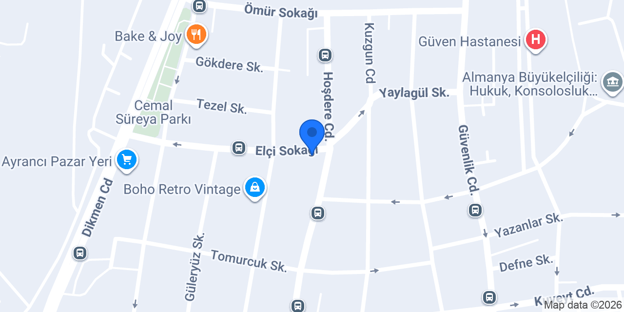 Ayrancı Ekmek ve Pasta Fırını konumu