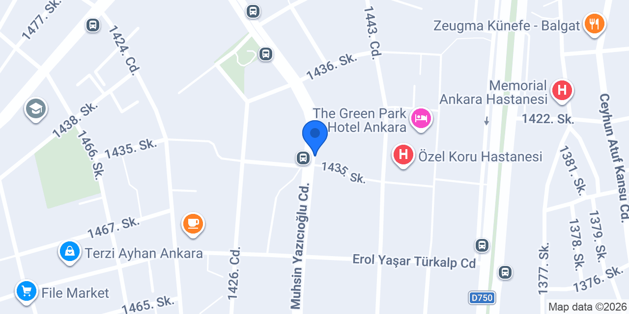 Çukurambar Aspava konumu