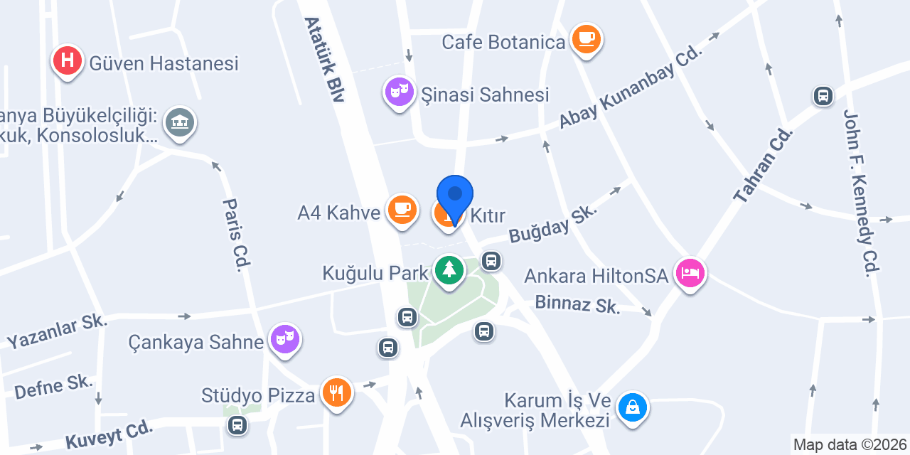 Diş Hekimi Dr. Ümit Ülküer konumu