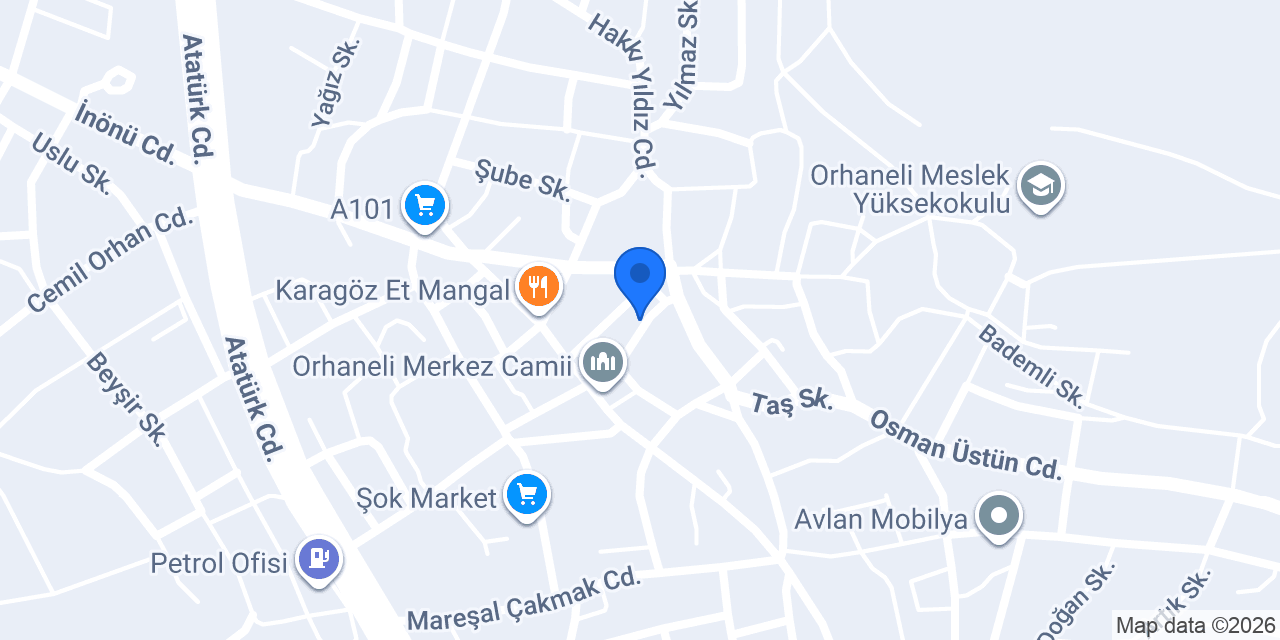 Aygaz Tüp Bayisi konumu
