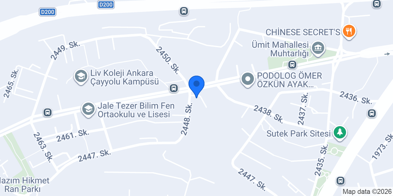 Ayder Grup GARAJ konumu