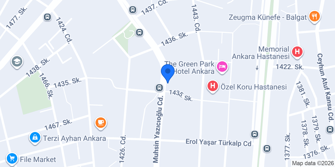 Albaraka Türk Çukurambar Şubesi konumu