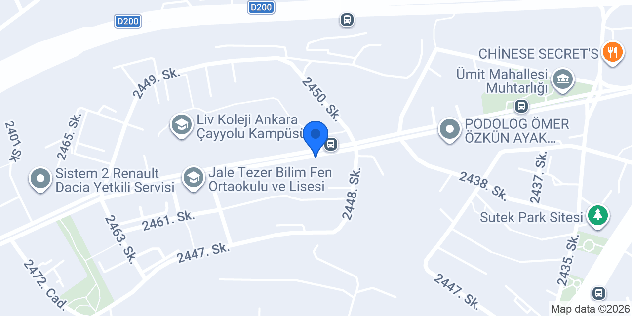 Ege Sena Eczanesi konumu