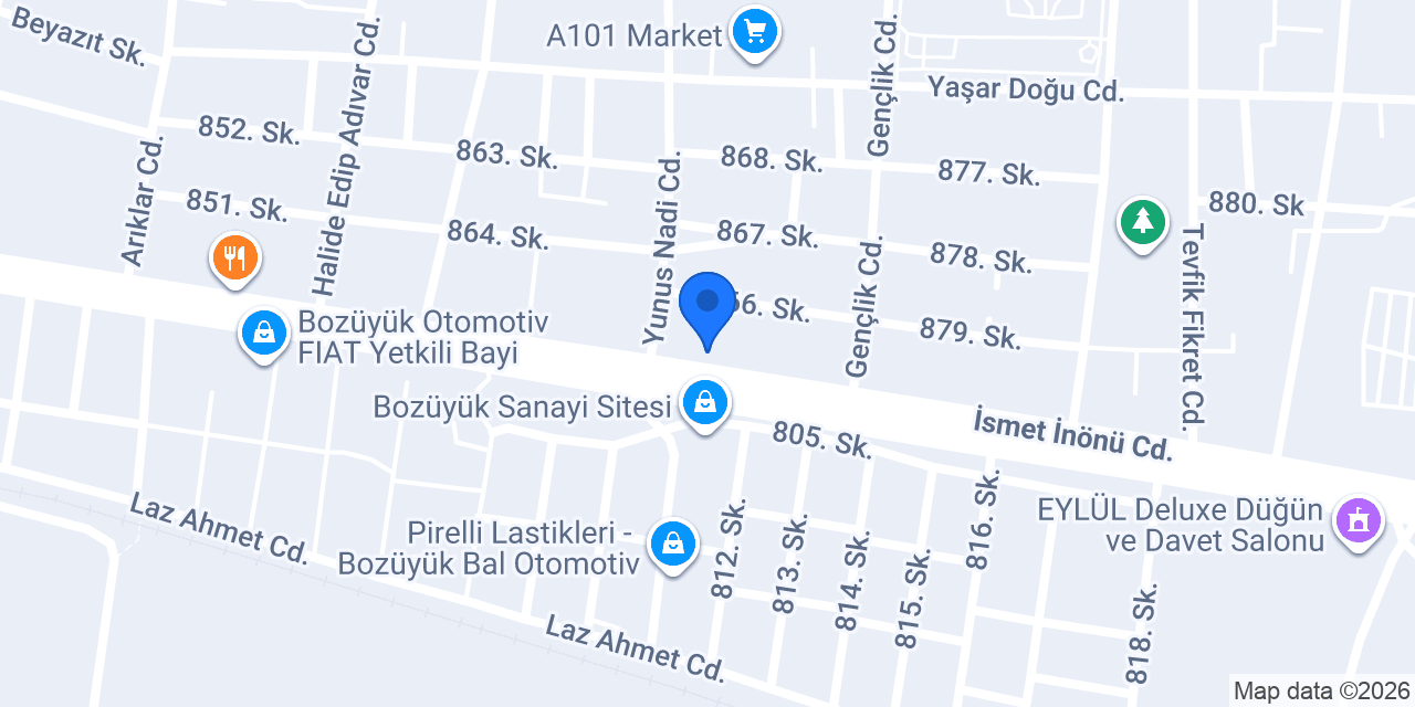 Çelik Inşaat konumu
