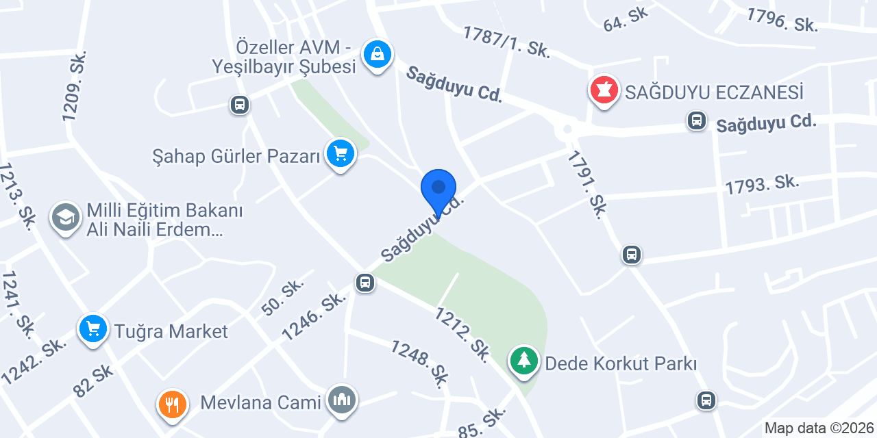 LFG İNŞAAT konumu