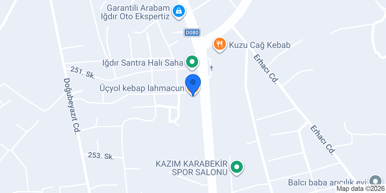 ÇETİN OTOMOTİV konumu
