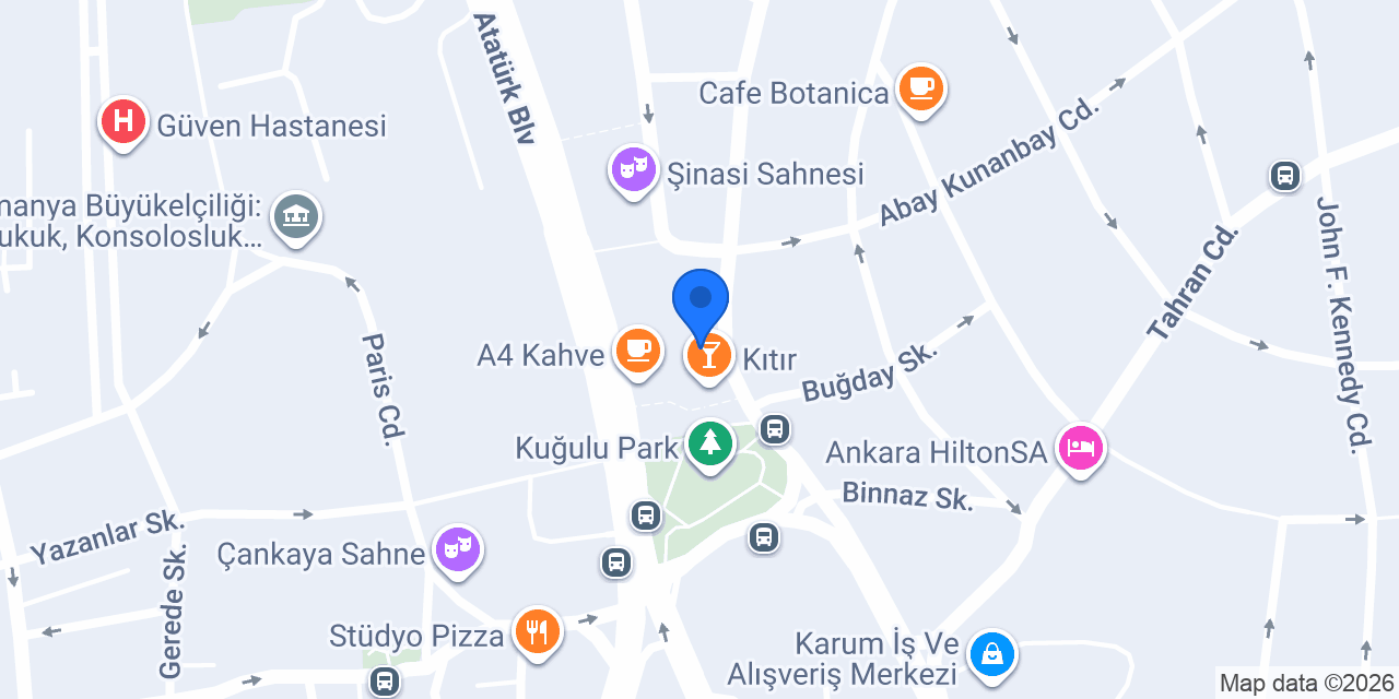 Aslı Kırdar Moda Evi konumu