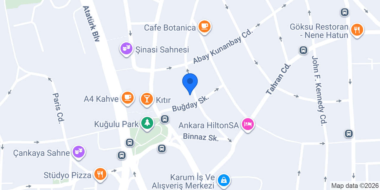 Prof. Dr. Metin Önerci konumu