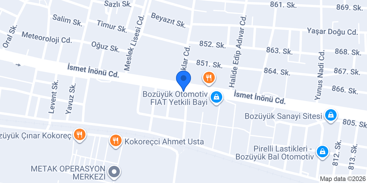 Akare Reklam konumu