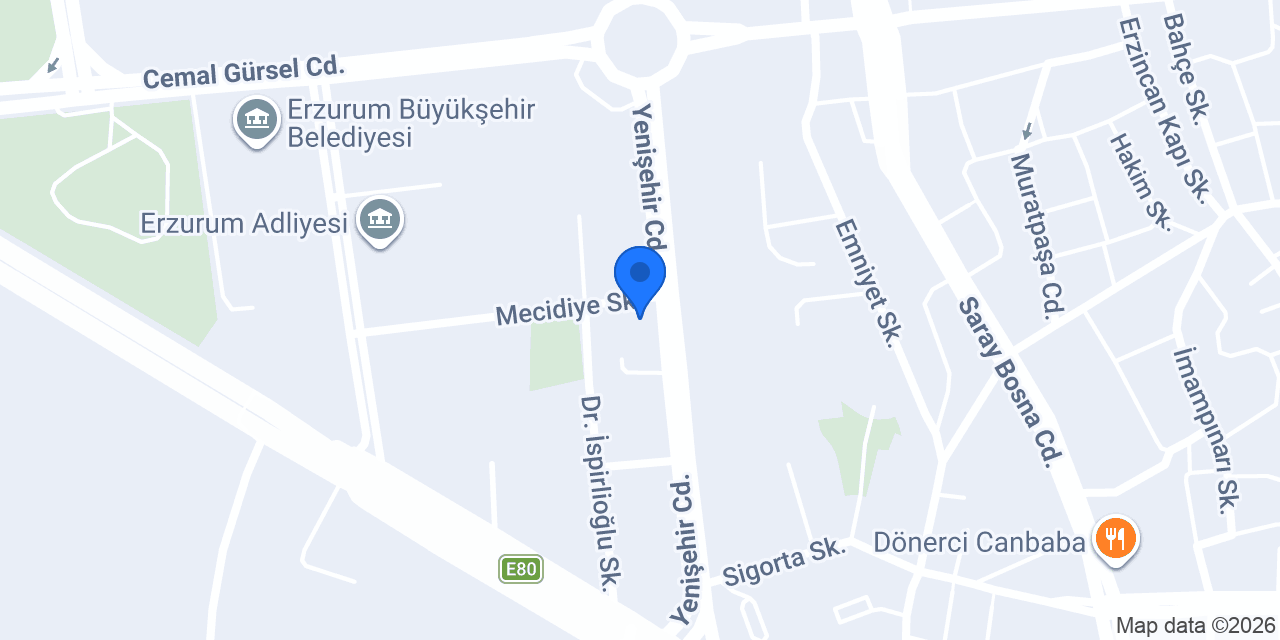 Odak Optik konumu