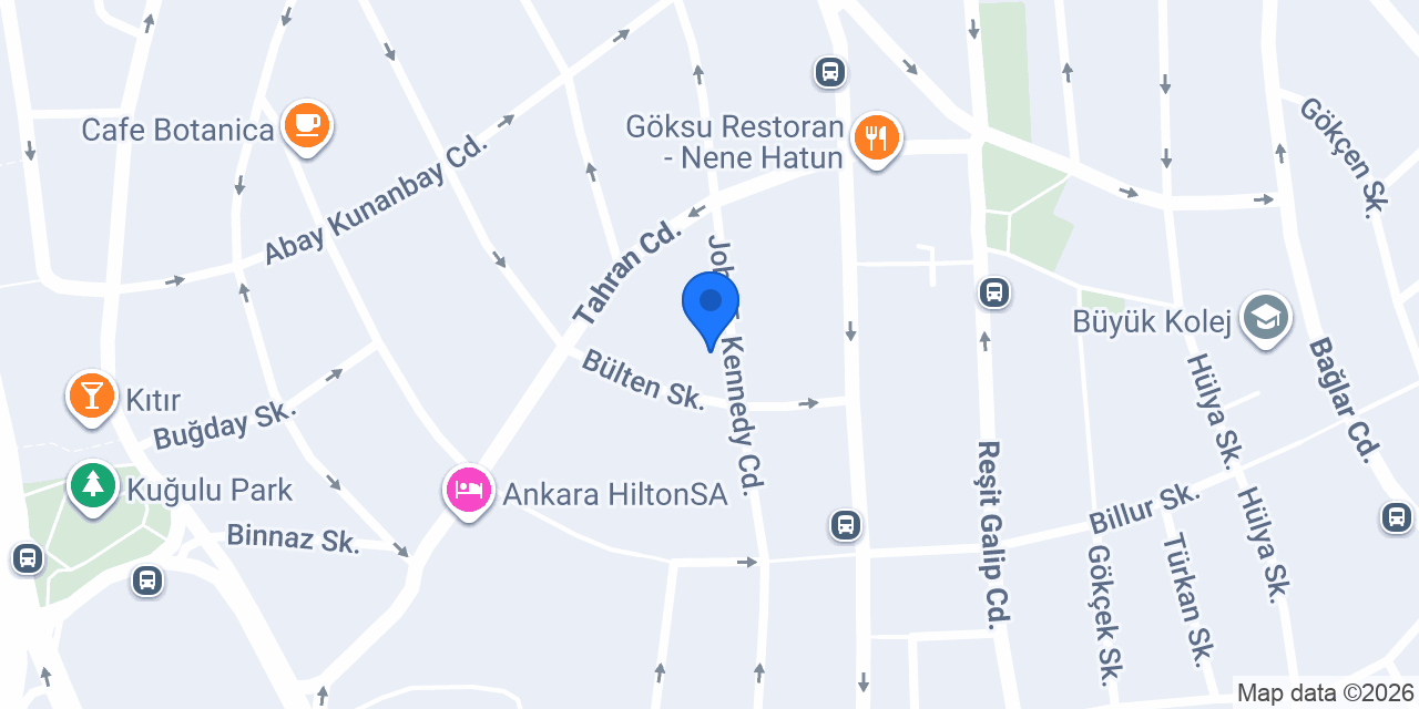 Akkaya Tesisat konumu