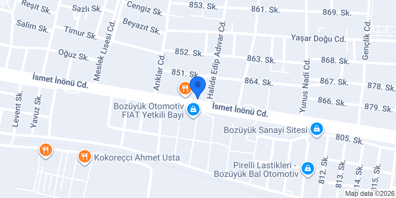 Bozüyük Hanımeli Kurutemizleme konumu