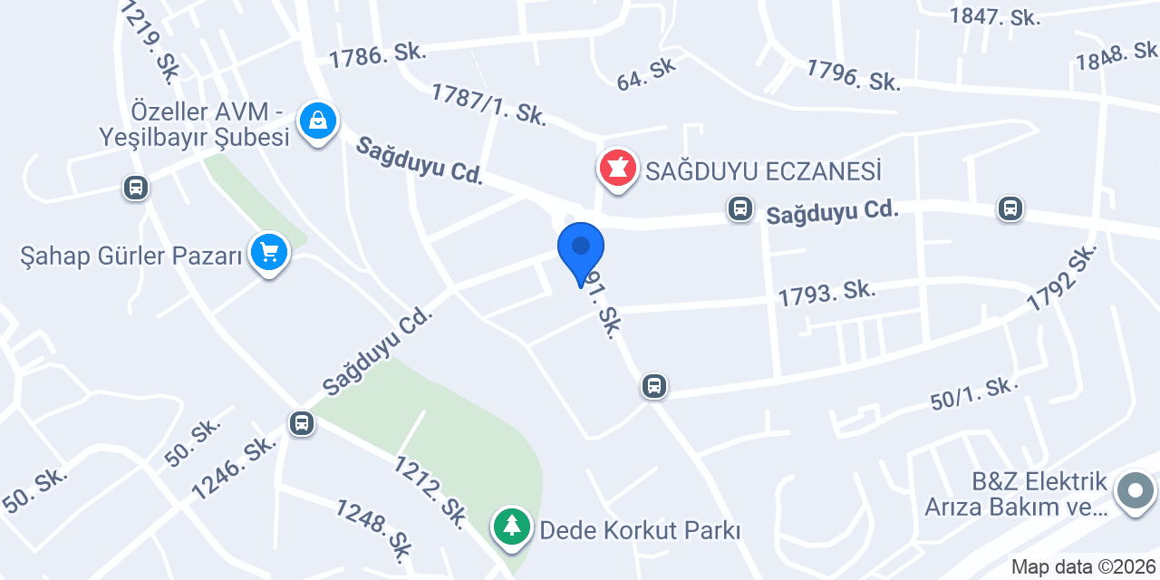 Mamak Beyaz Eşya Servisi konumu