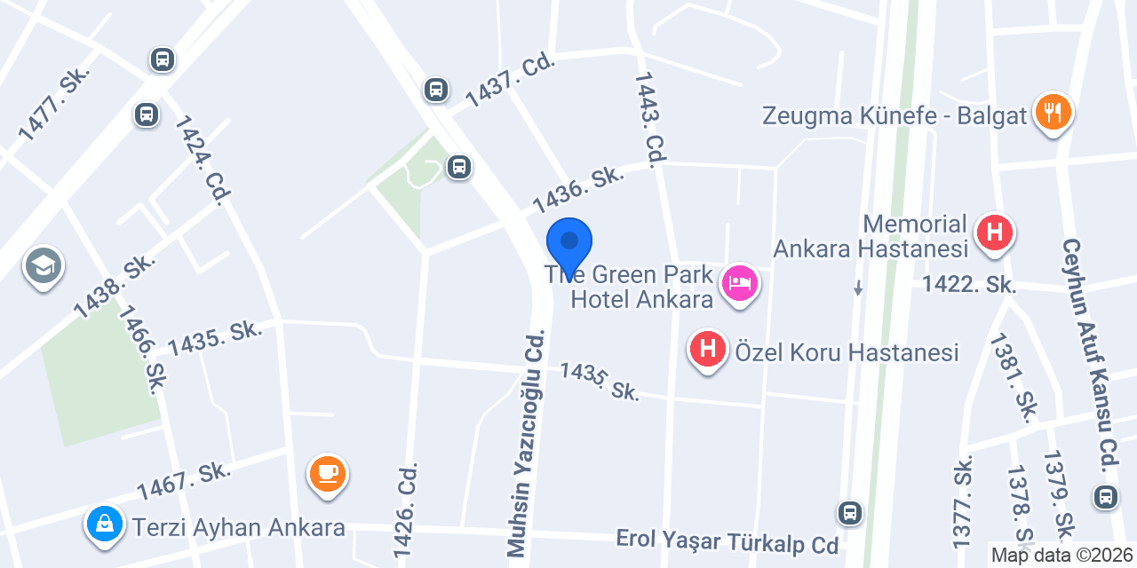 ÇUKURAMBAR PTT MERKEZİ konumu