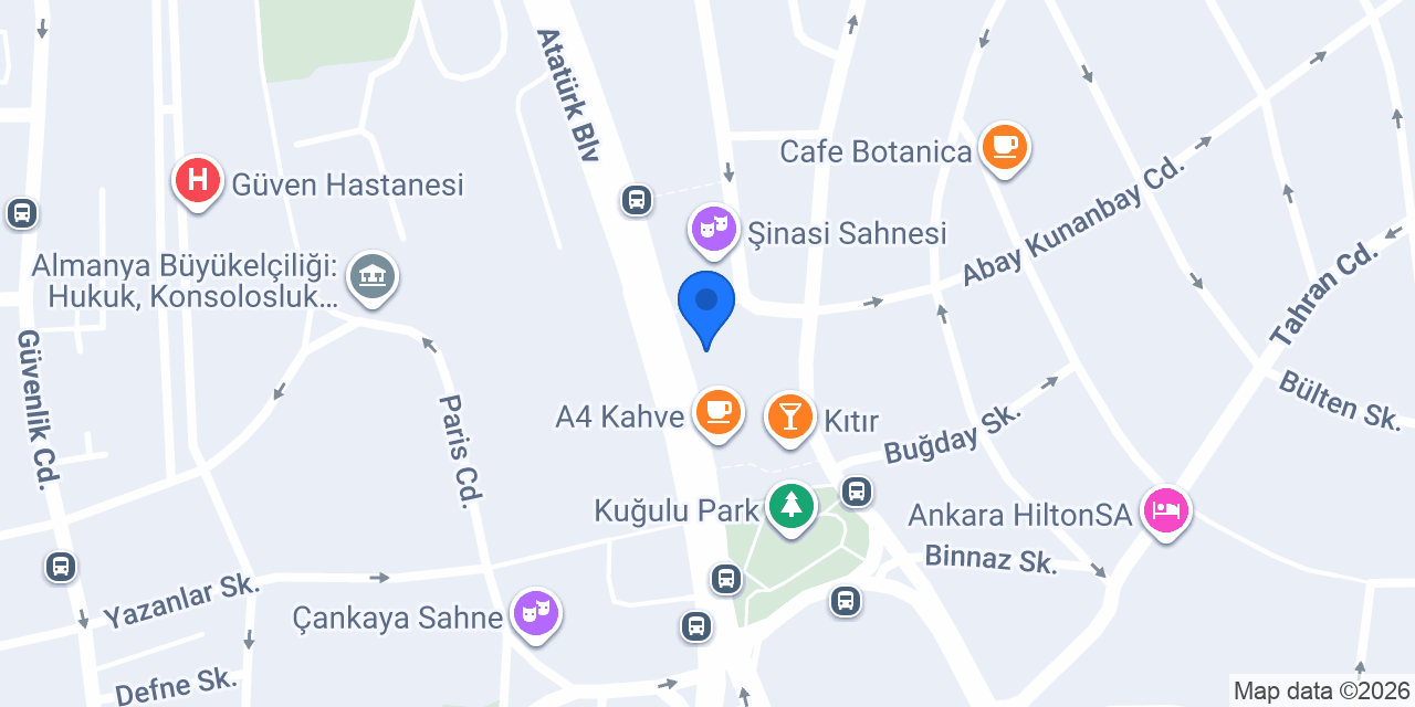Koçali Hukuk Bürosu konumu