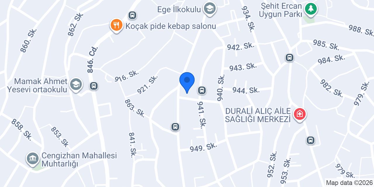 Terzi Kazım konumu