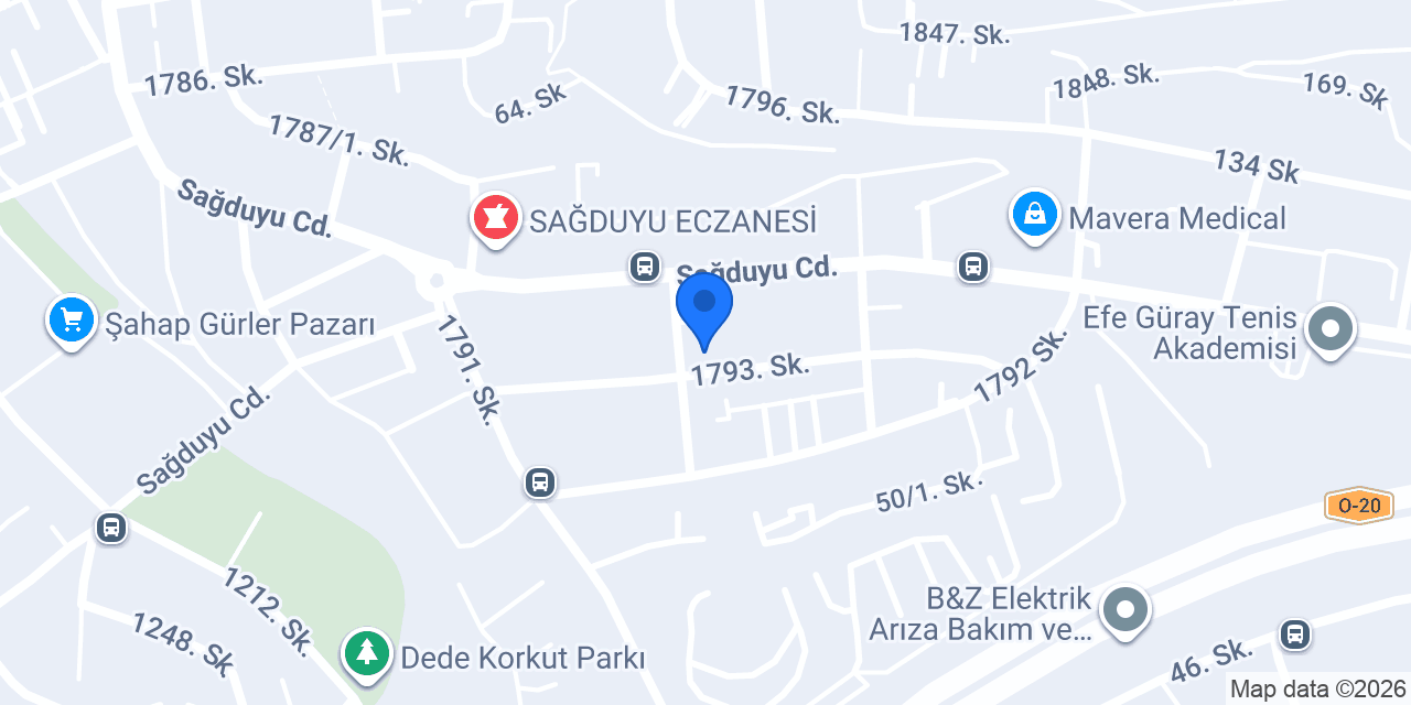 Köksal Sıhhi Tesisat konumu