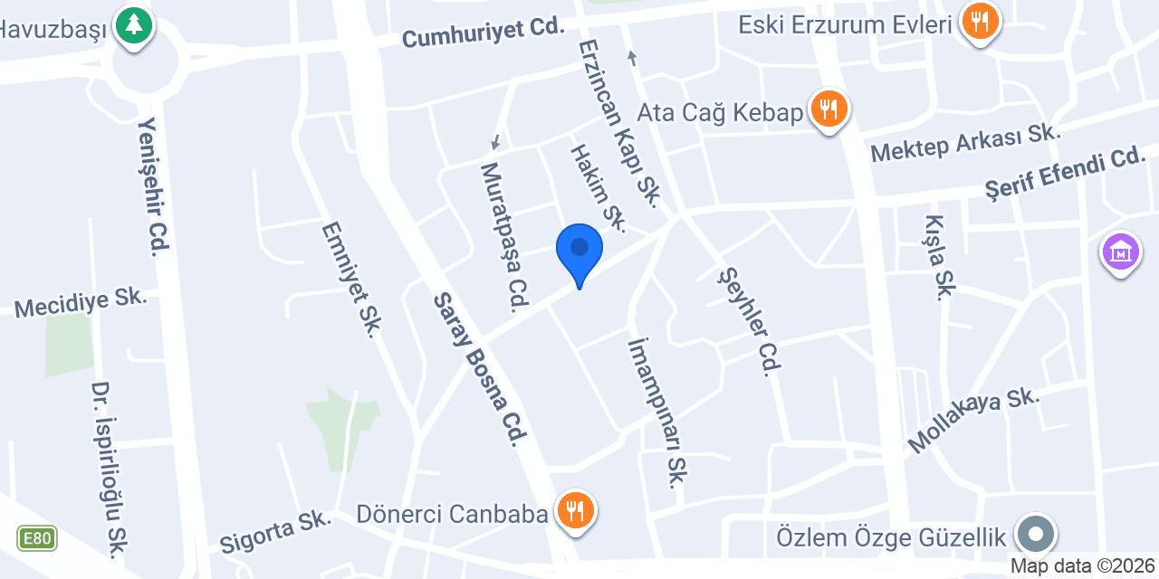 Peker Mimarlık konumu