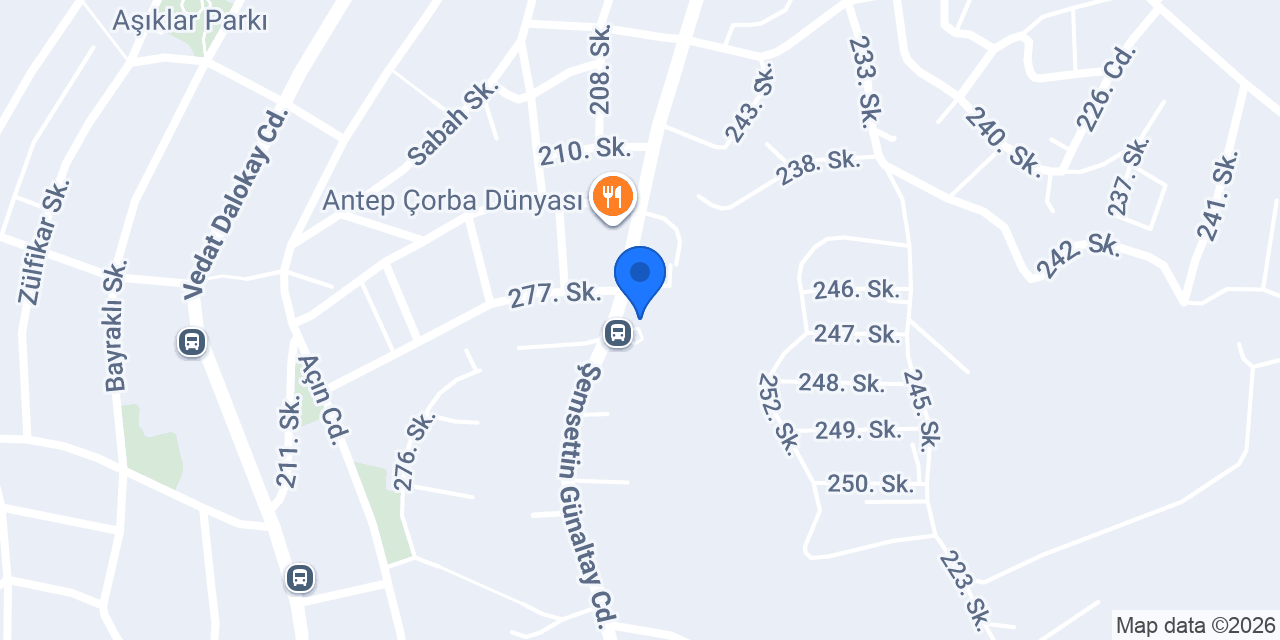 Bademlidere Çankaya Evi konumu