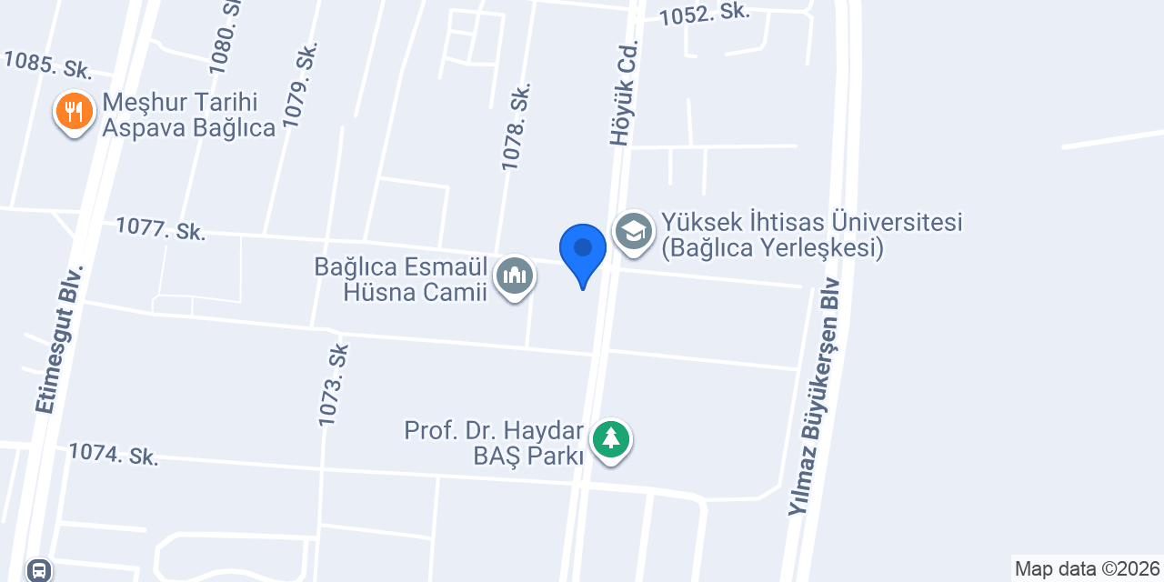 Diyetisyen Sevde Sinem konumu