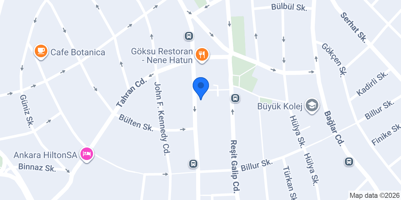 Yurtiçi Kargo Kuğulu konumu