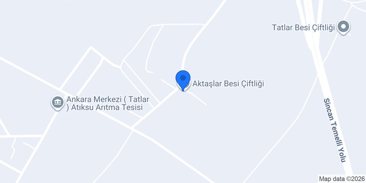 Aktaşlar Besi Çiftliği konumu