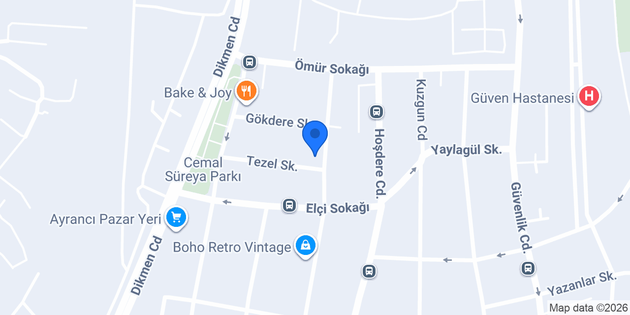 Can Meridyen Terapi ve Medikal Masaj konumu