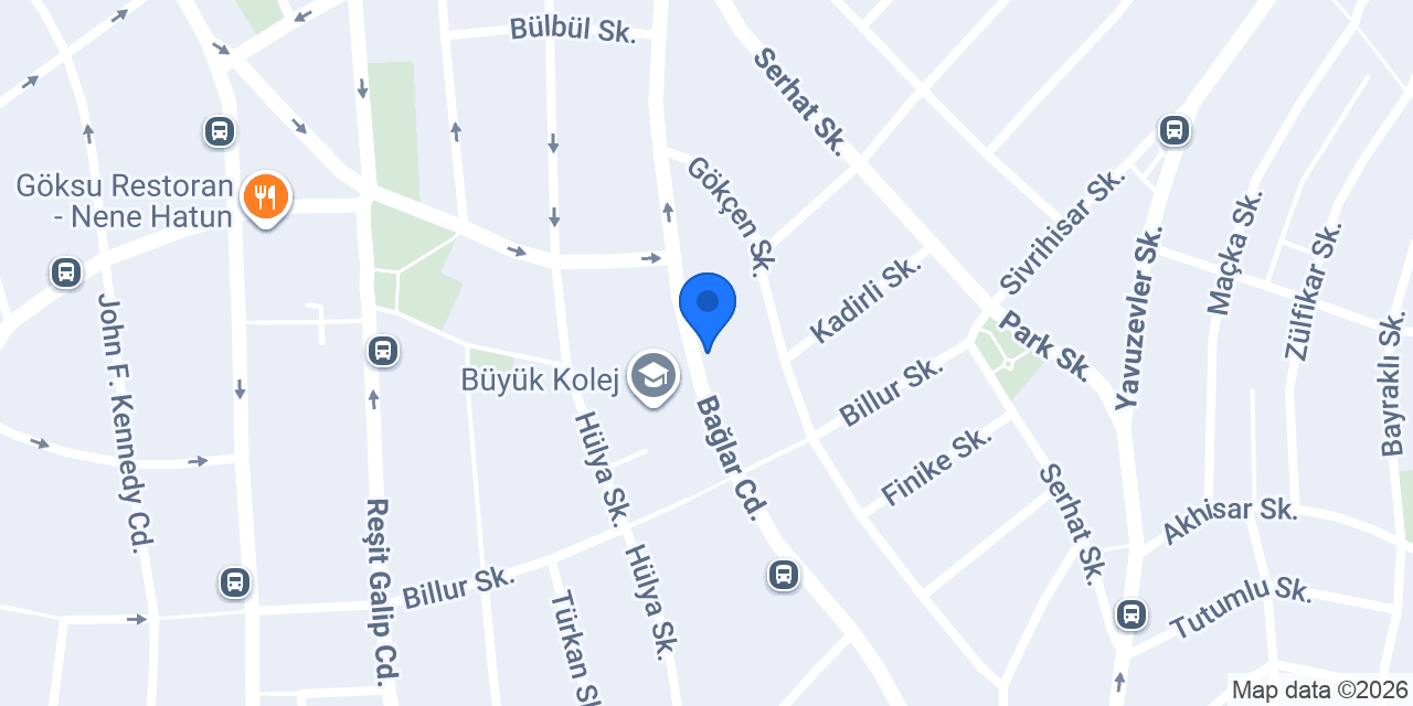 Unlu Merdane Cafe konumu