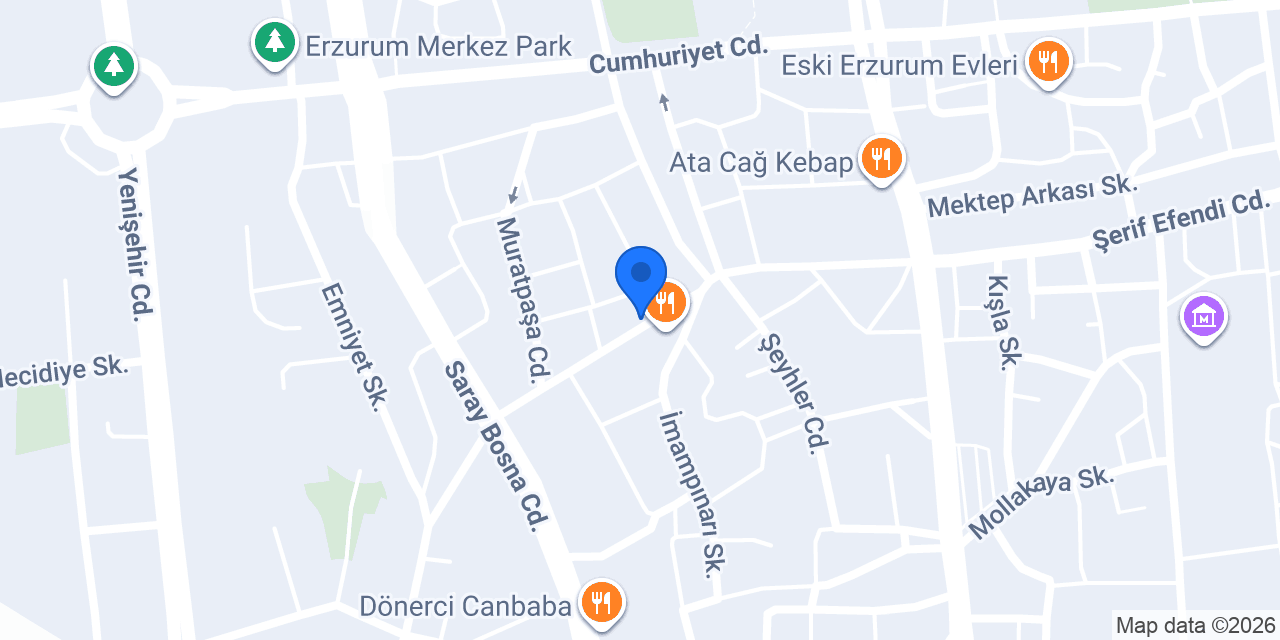 Karadaş Hukuk Bürosu konumu