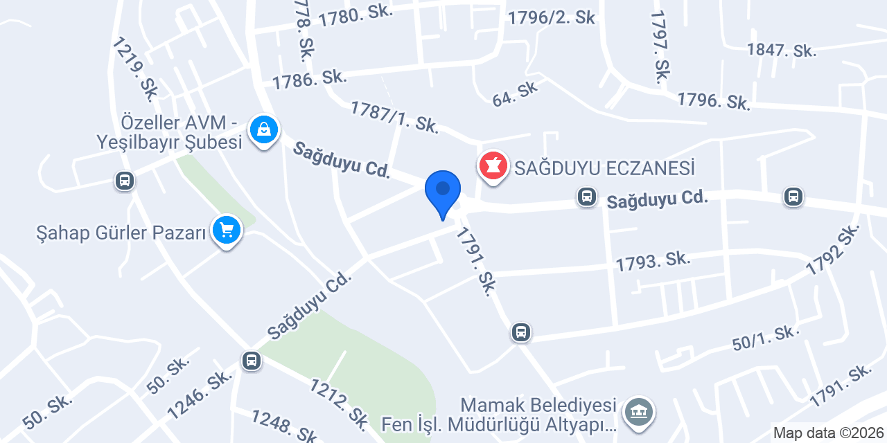 ÇOLAK ERKEK KUAFÖRÜ konumu