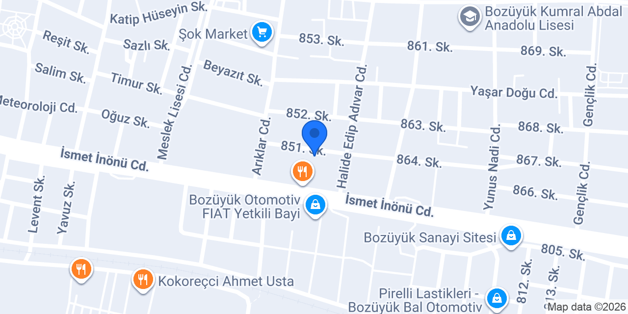 Mac Elektrik ve İnşaat konumu