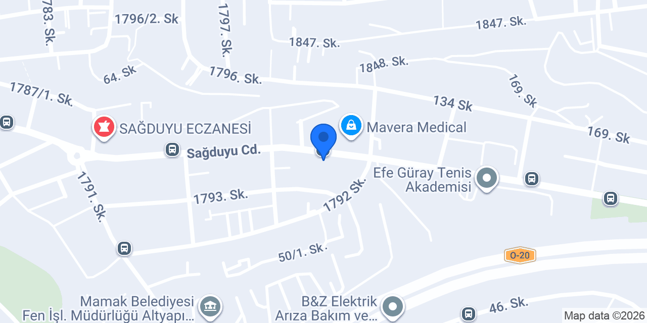 Akbayir Yapi Hirdavat konumu