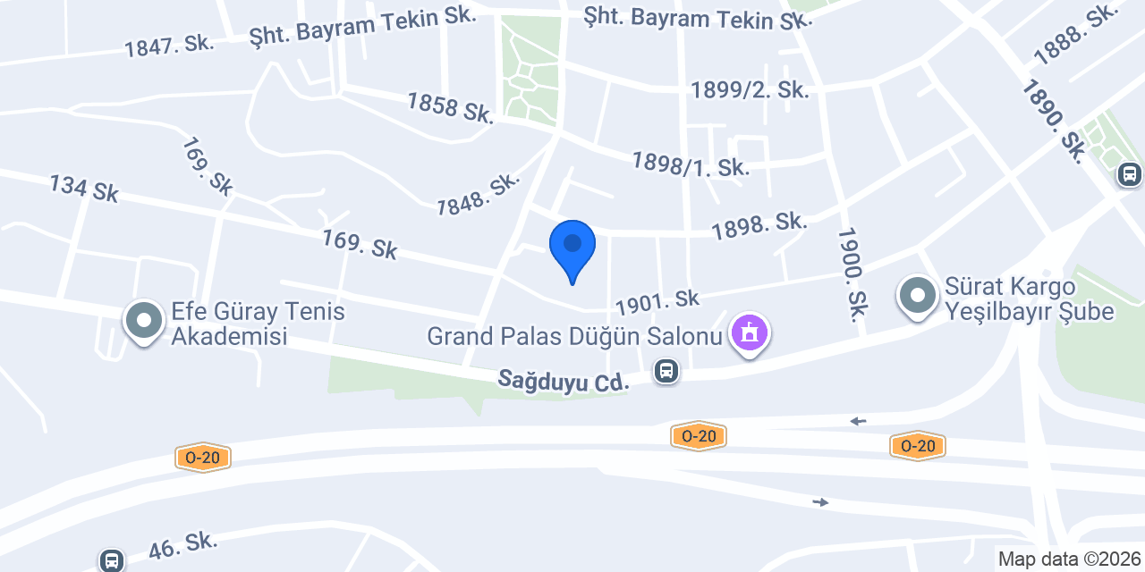 Mavigöl Prestij Konutları Sitesi konumu